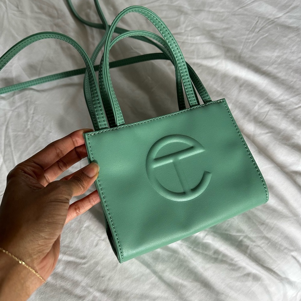 Telfar Small Sage Shopping Bag
